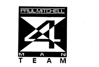 PAUL MITCHELL 4 MAN TEAM logo
