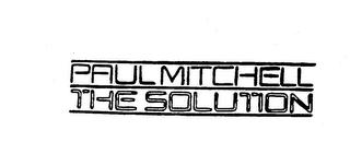 PAUL MITCHELL THE SOLUTION logo