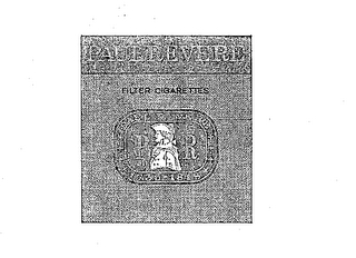 PAUL REVERE FILTER CIGARETTES PR 1735-1818 logo