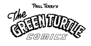 PAUL TERRY'S THE GREEN TURTLE COMICS logo