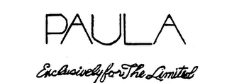 PAULA-EXCLUSIVELY FOR THE LIMITED logo