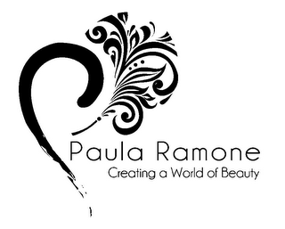 PAULA RAMONE CREATING A WORLD OF BEAUTY logo