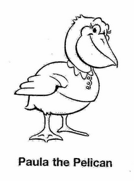 PAULA THE PELICAN logo