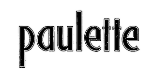 PAULETTE logo
