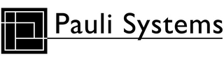 PAULI SYSTEMS logo