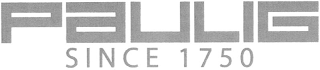 PAULIG SINCE 1750 logo