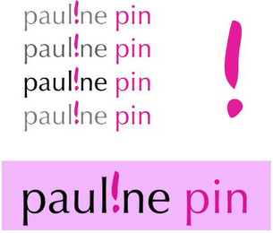 PAULINE PIN ! logo