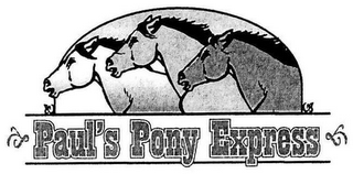 PAUL'S PONY EXPRESS logo