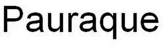 PAURAQUE logo