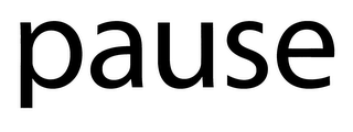 PAUSE logo