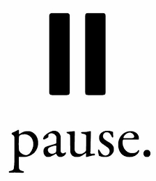 PAUSE. logo
