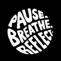 PAUSE. BREATHE. REFLECT. logo