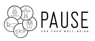 PAUSE FOR YOUR WELL-BEING logo