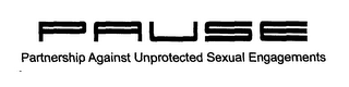 PAUSE PARTNERSHIP AGAINST UNPROTECTED SEXUAL ENGAGEMENTS logo