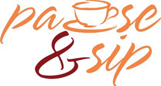 PAUSE & SIP logo