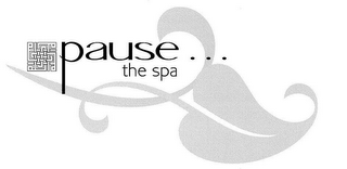 PAUSE...THE SPA logo