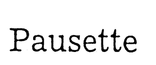 PAUSETTE logo
