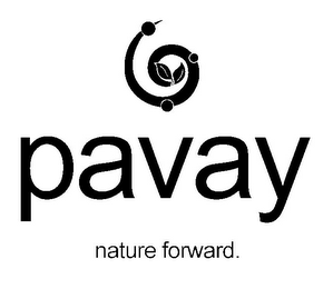 PAVAY NATURE FORWARD. logo