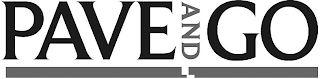 PAVE AND GO logo