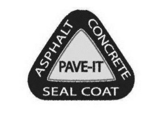 PAVE-IT ASPHALT CONCRETE SEAL COAT logo