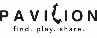 PAVILION FIND PLAY SHARE logo