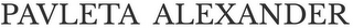 PAVLETA ALEXANDER logo