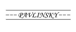 PAVLINSKY logo