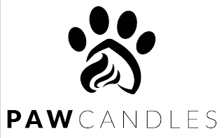 PAW CANDLES logo