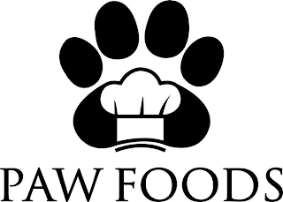 PAW FOODS logo