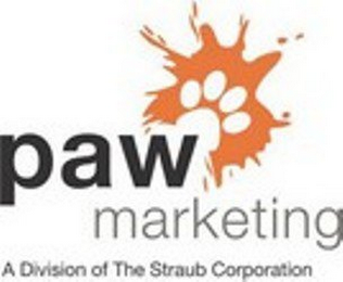 PAW MARKETING A DIVISION OF THE STRAUB CORPORATION logo