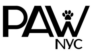 PAW NYC logo