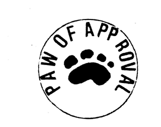 PAW OF APPROVAL logo