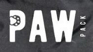 PAW PACK logo