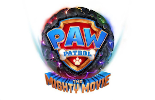 PAW PATROL THE MIGHTY MOVIE logo