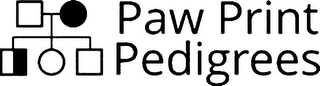 PAW PRINT PEDIGREES logo