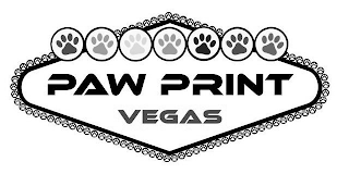 PAW PRINT VEGAS logo