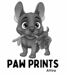 PAW PRINTS ATTIRE logo