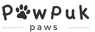 PAW PUK PAWS logo