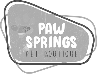 PAW SPRINGS PET BOUTIQUE logo