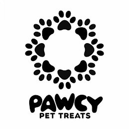 PAWCY PET TREATS logo