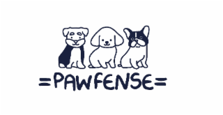 PAWFENSE logo