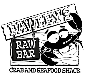 PAWLEY'S RAW BAR CRAB AND SEAFOOD SHACK logo