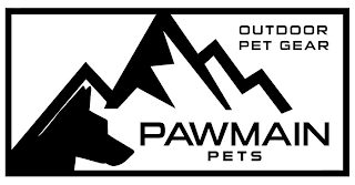 PAWMAIN PETS OUTDOOR PET GEAR logo