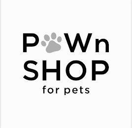 PAWN SHOP FOR PETS logo
