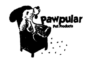 PAWPULAR PET PRODUCTS logo