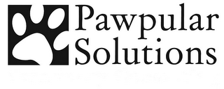 PAWPULAR SOLUTIONS logo