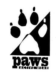 PAWS ACTIVE WEAR logo
