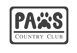 PAWS COUNTRY CLUB logo
