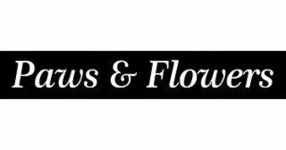 PAWS & FLOWERS logo