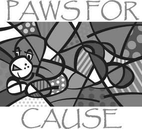 PAWS FOR CAUSE logo